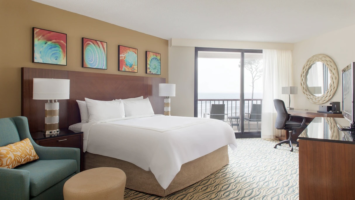 Marriott Hilton Head Resort & Spa beach view bedroom at one of the best luxury Hilton Head resorts.jpg