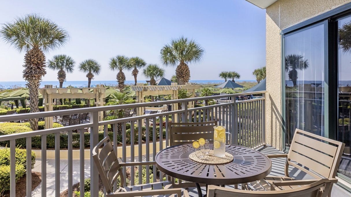 Marriott's Barony Beach Club balcony ocean view